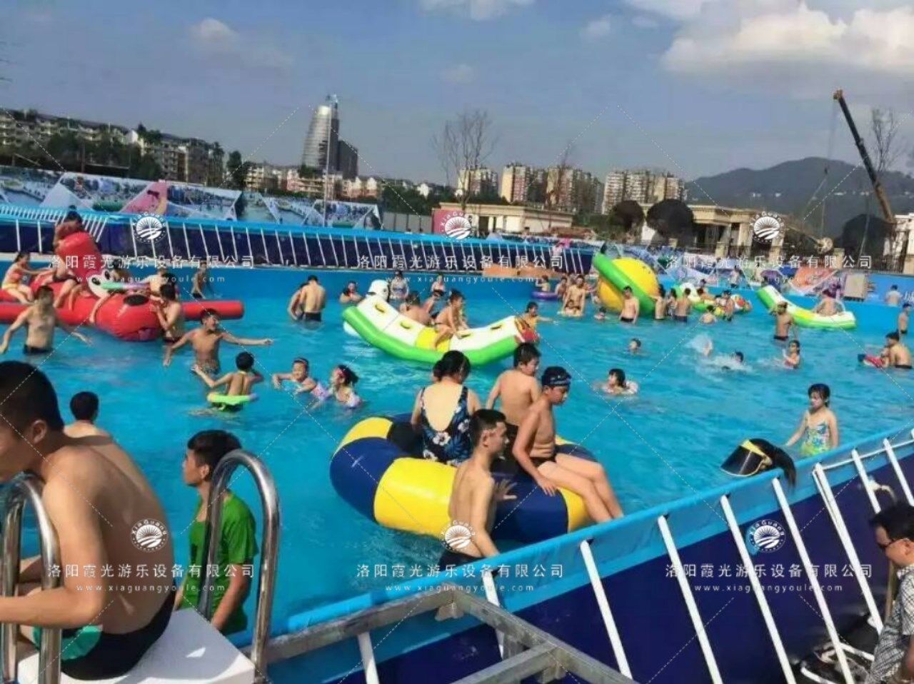 沧州大型支架游泳池